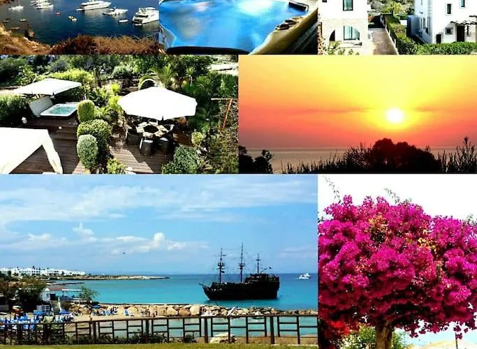 Sunnyvillas: 4br Villa☆private Pool + Jacuzzi - Amelie ヴィラ プロタラス